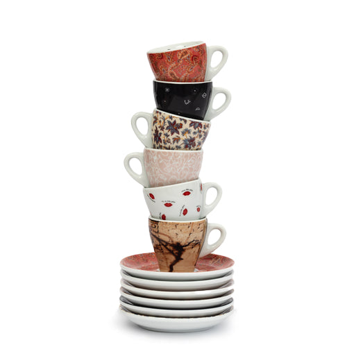 2020 Fashion Series Espresso Cups and Saucers